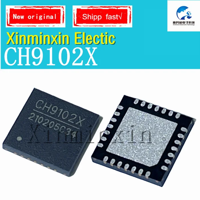 

Оригинальный чип CH9102X QFN28 QFN-28 QFN SMD IC, 1 шт./партия