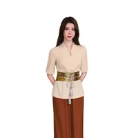 Vêtements de travail pour femmes, costume de serveur d'hôtel, Salon de beauté, Spa, Massage, café des ongles, bain de pieds Sexy, Sauna, technicien, pantalon global, uniforme 5
