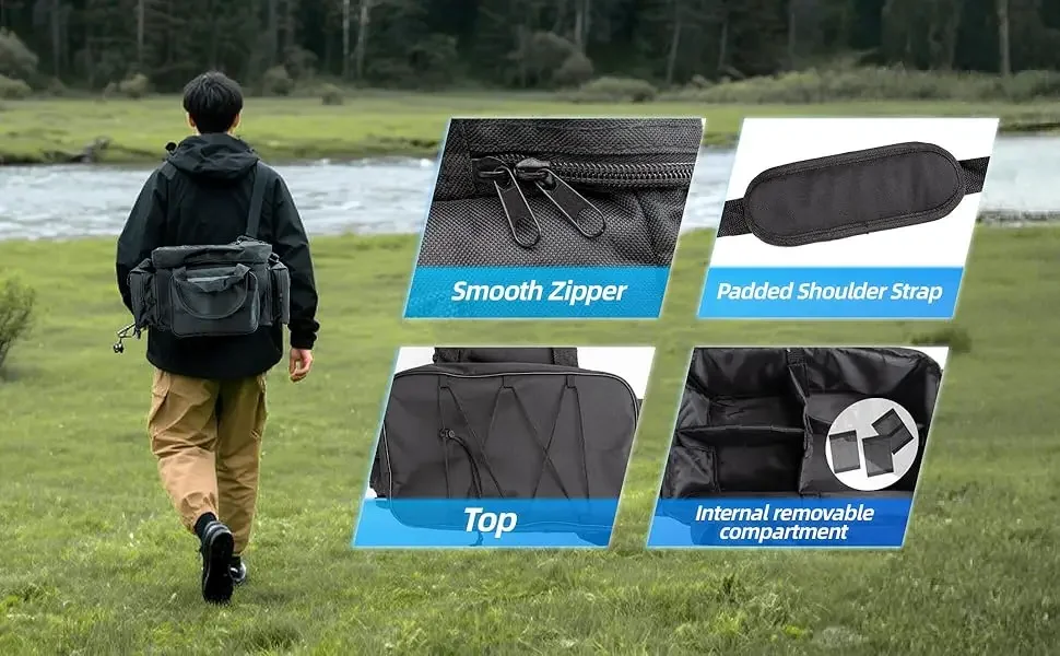 fishing tackle bag tackle bags small big fishing bags for men soft tackle bag saltwater freshwater