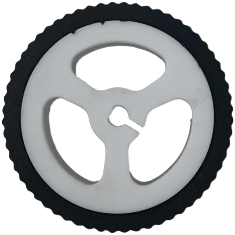 K346 43 * 19 * 3mm Roue En Caoutchouc D-trou Convient Pour