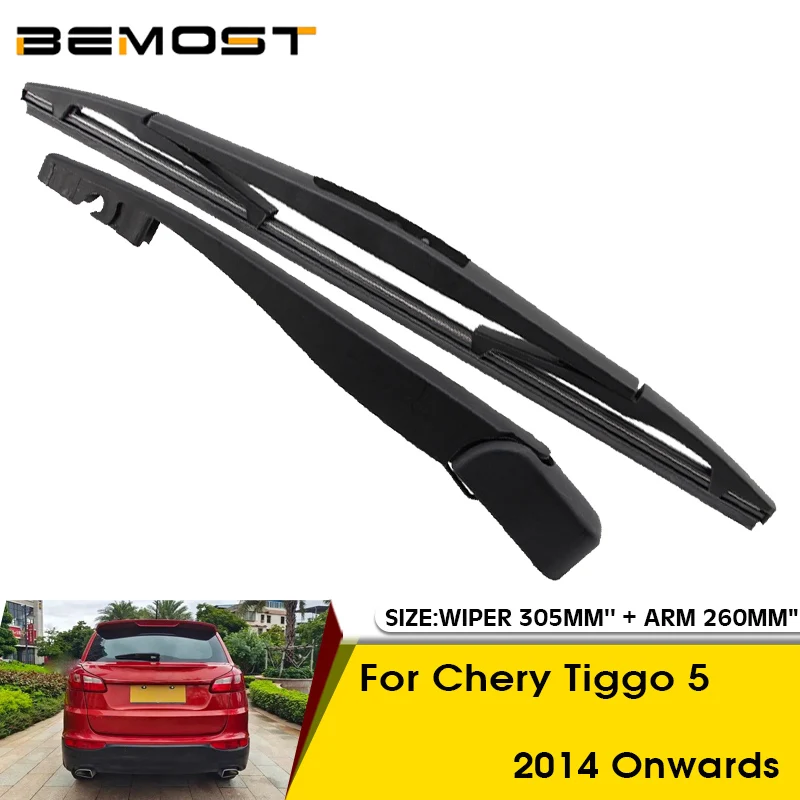 

Автомобильная щетка стеклоочистителя для Chery Tiggo 5 2014 года и новее, задний лобовое стекло, задний стеклоочиститель 305 мм + рычаг 260 мм, автомобильные аксессуары