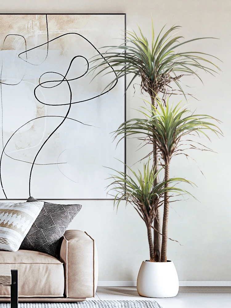 Simulazione Pianta Equiseto Sago Cycas Pianta Verde Bionica Pianta In Vaso Da Interno Alberi Finti