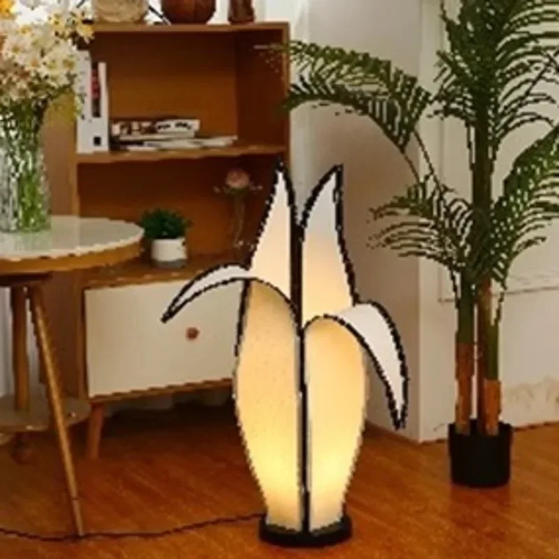 Banana Floor Lamp Advanced Ins Wind Lighting for Living Room Web Celebrity Vertical Atmosphere Lamp Decorative Sofa Light