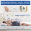 Hcore 8/10 Inch Queen Size Mattress, Tencel Cover, Premier Cooling Green Tea/Gel Medium Firm Mattress in a Box. 3