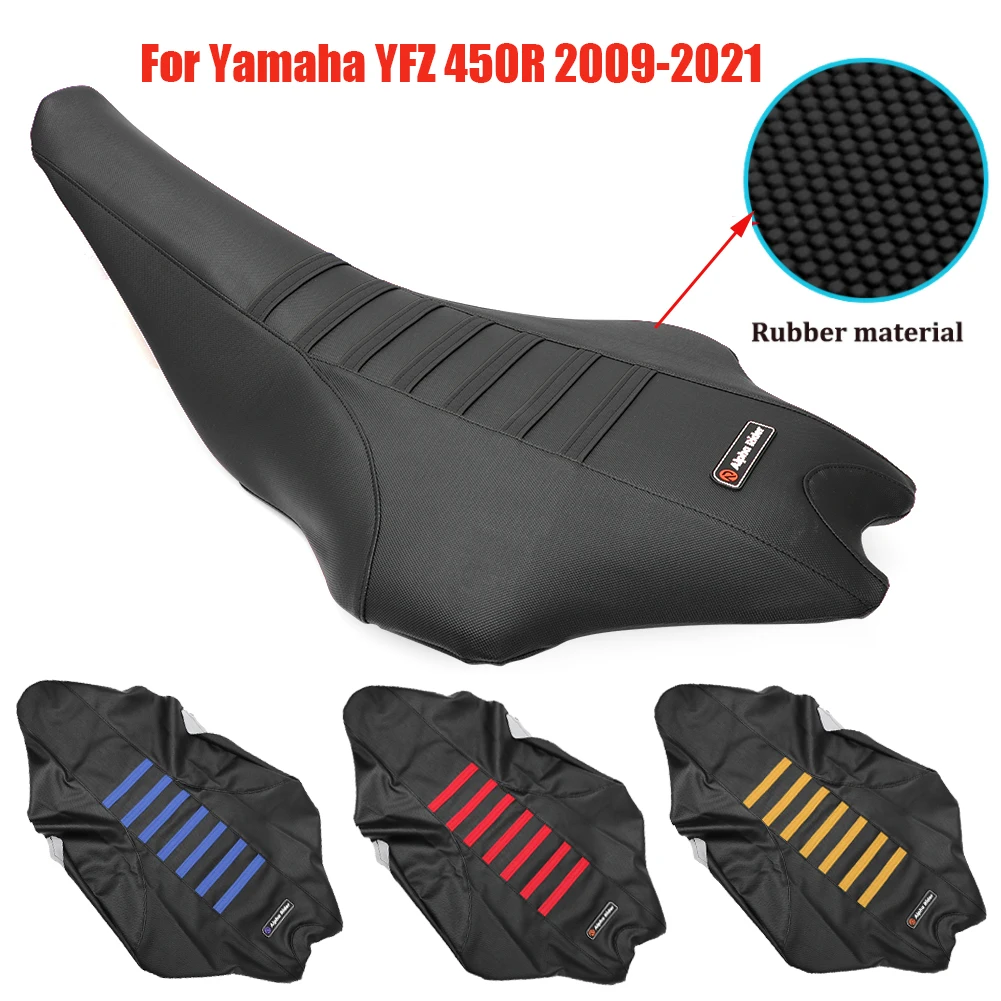 ForYamahaYFZ450R20092020RibbedRubberSeatCoverMotorcycle