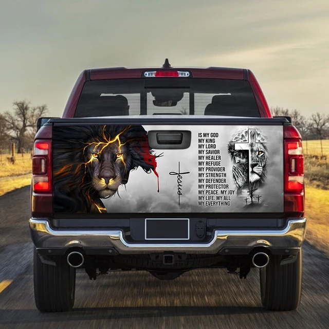 His Life Christian Christian Christian Stickers For Your Car And Trucks, Custom Made In the USA