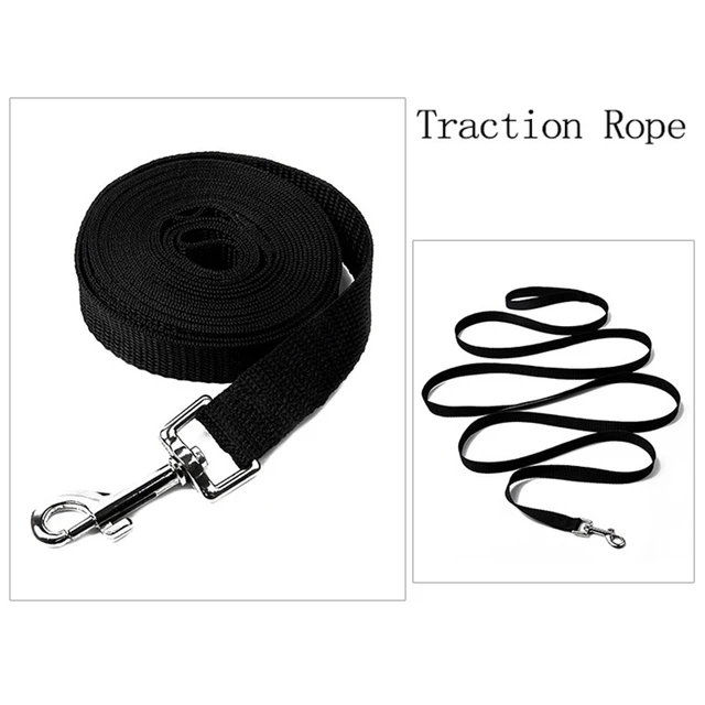 Nylon Dog Leash For Small Big Dogs Outdoor Training Pet Long Traction Rope Belt Puppy Lead Extending 6M 10M 15M 30M 50M Supplies 5