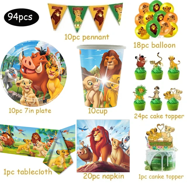 new-disney-simba-lion-king-disposable-partytableware-cups-plates-napkin-balloon-flag-boy-girls-kid-birthdays-baby-shower-decor-aliexpress for Free Printable Lion King Cupcake Toppers New Disney Simba Lion King Disposable partyTableware Cups Plates Napkin Balloon Flag Boy Girls Kid Birthdays Baby Shower Decor - AliExpress for Free Printable Lion King Cupcake Toppers