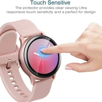 Protecteur d'écran rond en Hydrogel pour montre intelligente, 5 pièces, diamètre 40mm 39mm 38mm 37mm 36mm 35mm 34mm 33mm 32mm, Film de protection Hydrogel 6