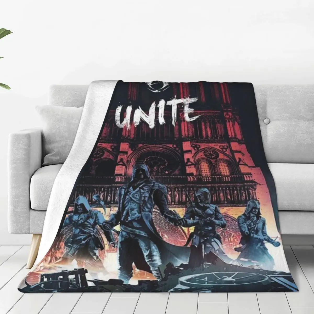 Assassins Creed Mirage Coperta Coral Fleece Peluche Autunno/Inverno Gioco Lover Coperte Per Divano Ufficio Peluche Trapunta Sottile