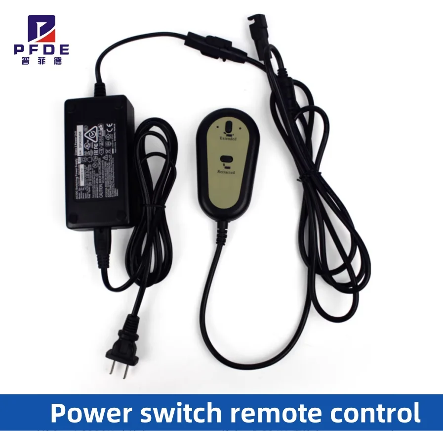 Telecomando per divano elettrico, con telecomando a 4 pin, parti di ricambio per sedia elettrica con 2 pulsanti, reclinabile 5A, controllo manuale per letti regolabili