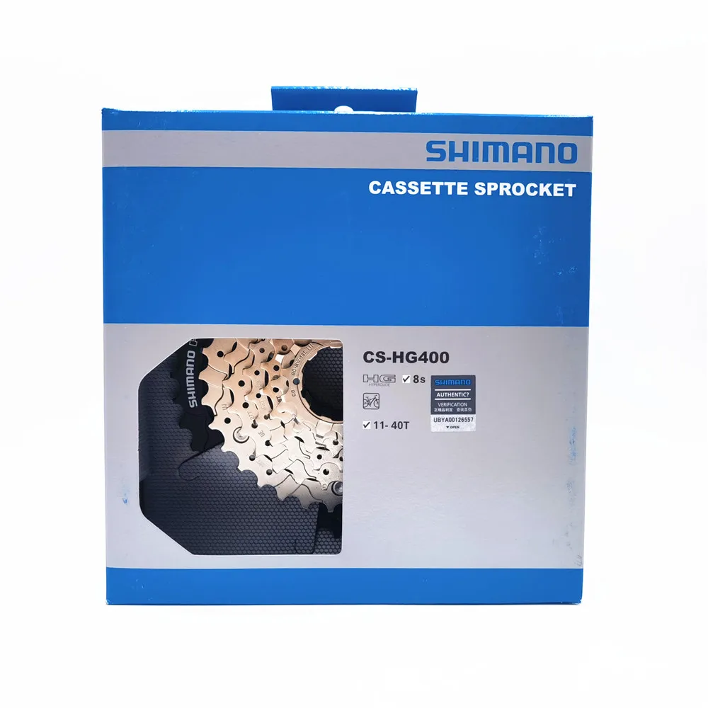 Shimano CS-HG400-8 11-40T MTB Mountain Bike 8 Speed Cassette