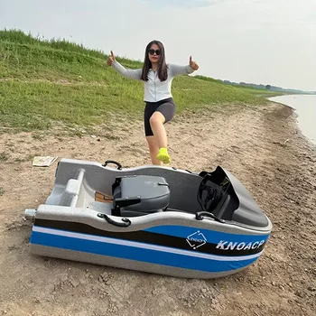 Small Water Entertainment Sports Electric Motor Boat Small Speedboat 1
