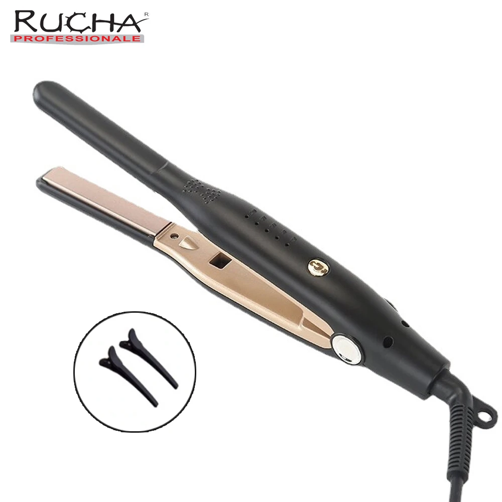 Vernauwd Sportman Gewaad Professionele 2 In 1 Stijltang Krultang Haar Krultang Flat Iron Voor Kort  Haar Led Stijltang Keramische Baard| | - AliExpress