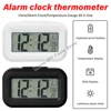 Digital LCD Alarm Clock With Calendar Thermometer Large Display Home Office Travel Desk Clock Electronic Kids Alarm Clock 1
