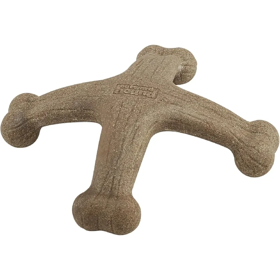 Durable Large Dog Chew Toy with Bacon Scent