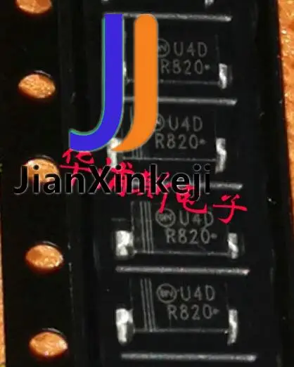 

50 шт. 100% оригинальный новый диод Schottky MURA120T3G SMD SMA MURA120 U4D трафаретная печать 2 а 200 в