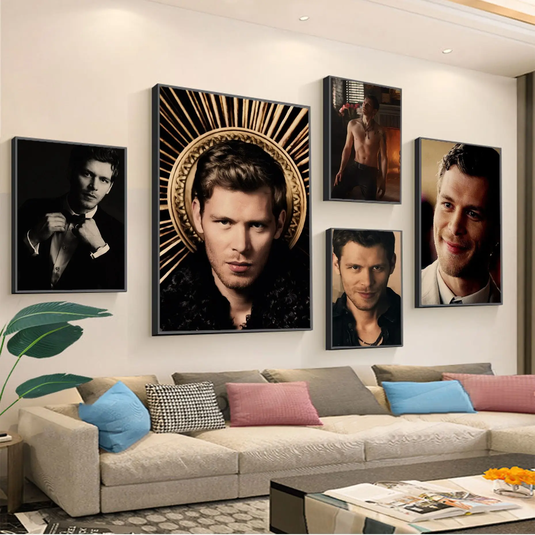 Robert Mikaelson The Vampire Diaries Classic Movie Poster Kraft Paper Sticker Home Bar Cafe Estetica Art Wall Painting