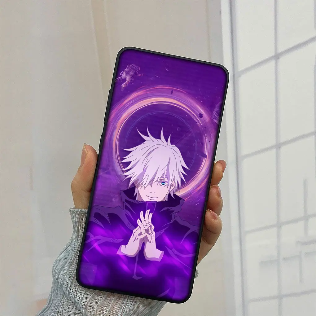 Gojo Satoru Anime-Inspired Soft Phone Cover