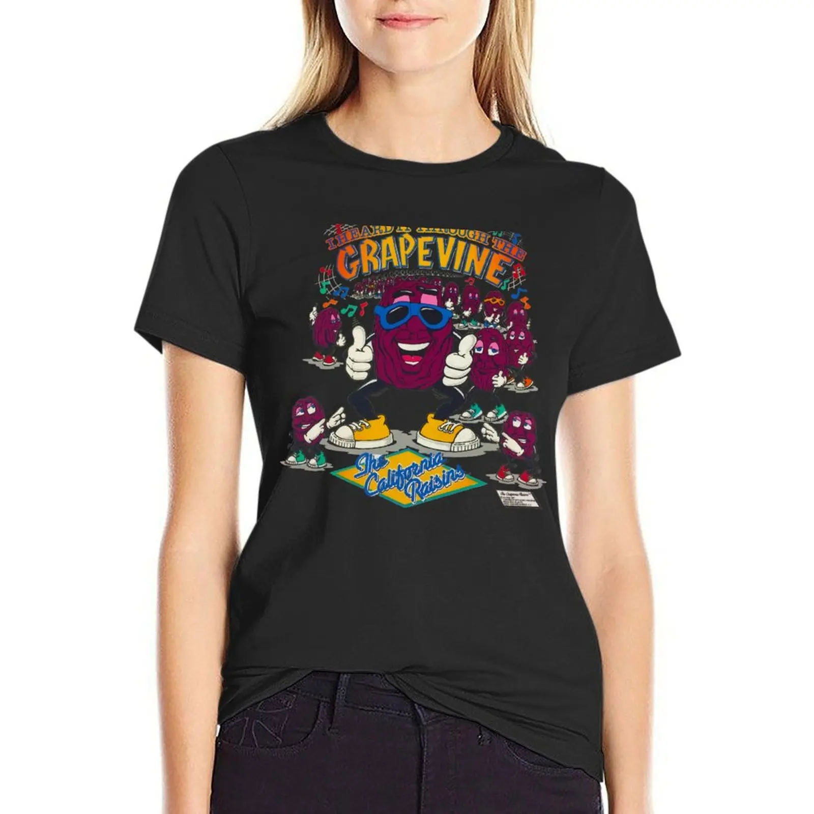 

I-Heard-It-Through-The-Grapevine T-Shirt plus sizes sports fans summer clothes Short sleeve tee korean Women's clothes