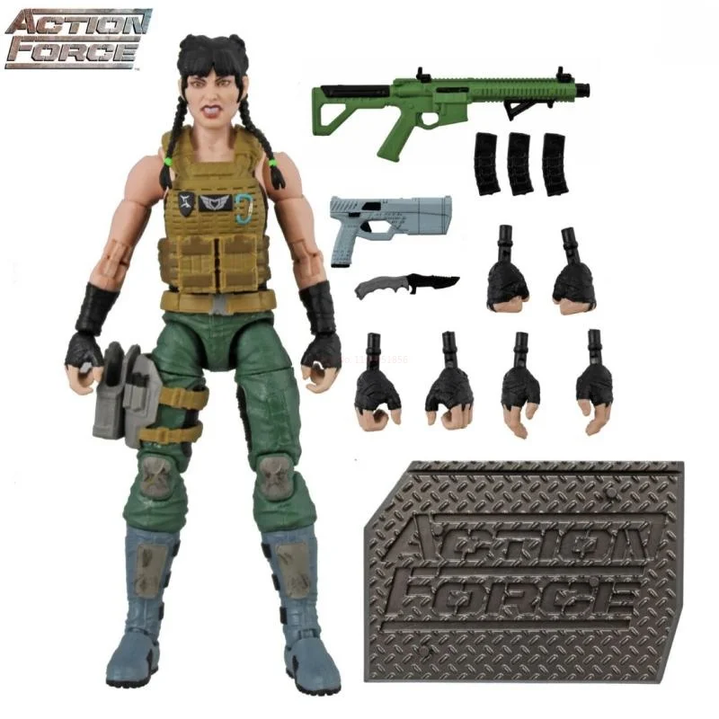 

1/12 Valaverse Action Force Anime Figure 6 Inches Action Figure Wave 3 Moveable Anime Model For Gift Free Shipping Birthday Gift