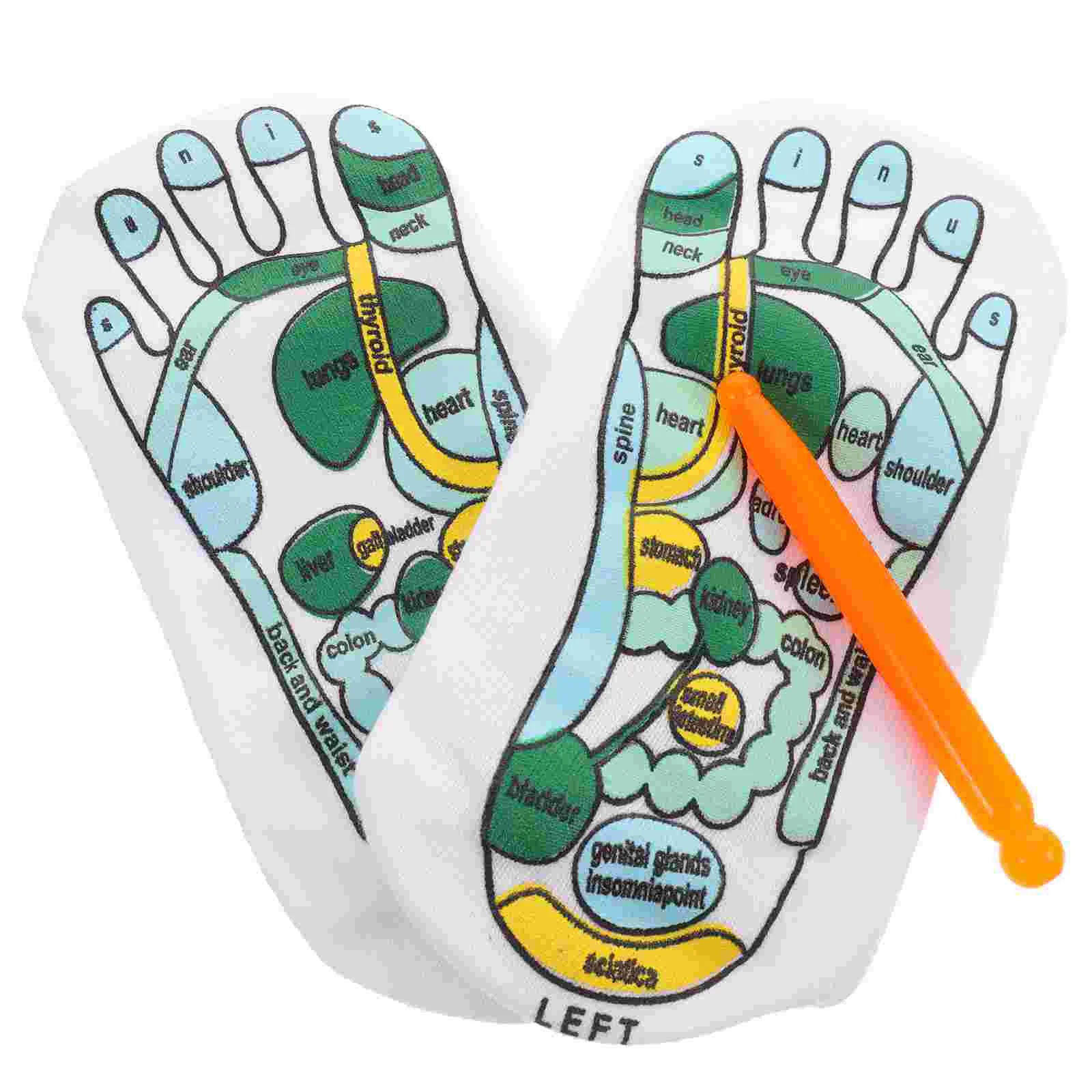 Массажные носки для ног турмалиновая