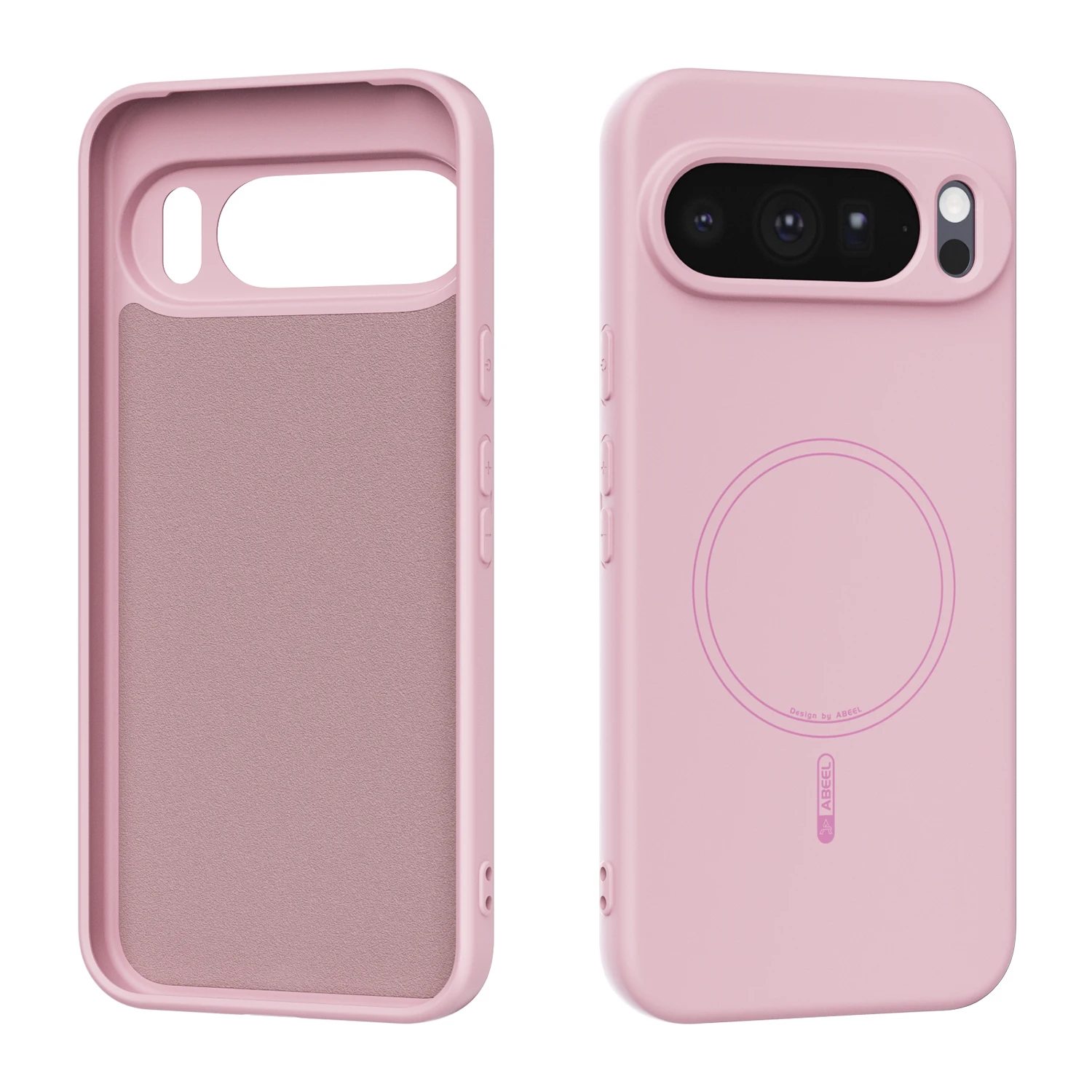 Liquid Silicone Magnetic Phone Case with Shockproof Bumper