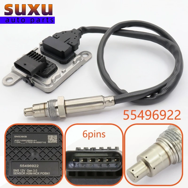 

Датчик оксида азота Nox для Chevrolet Колорадо GMC Каньон 2016 л-L4 Turbo 2019-55496922 OEM 55495040 55500841