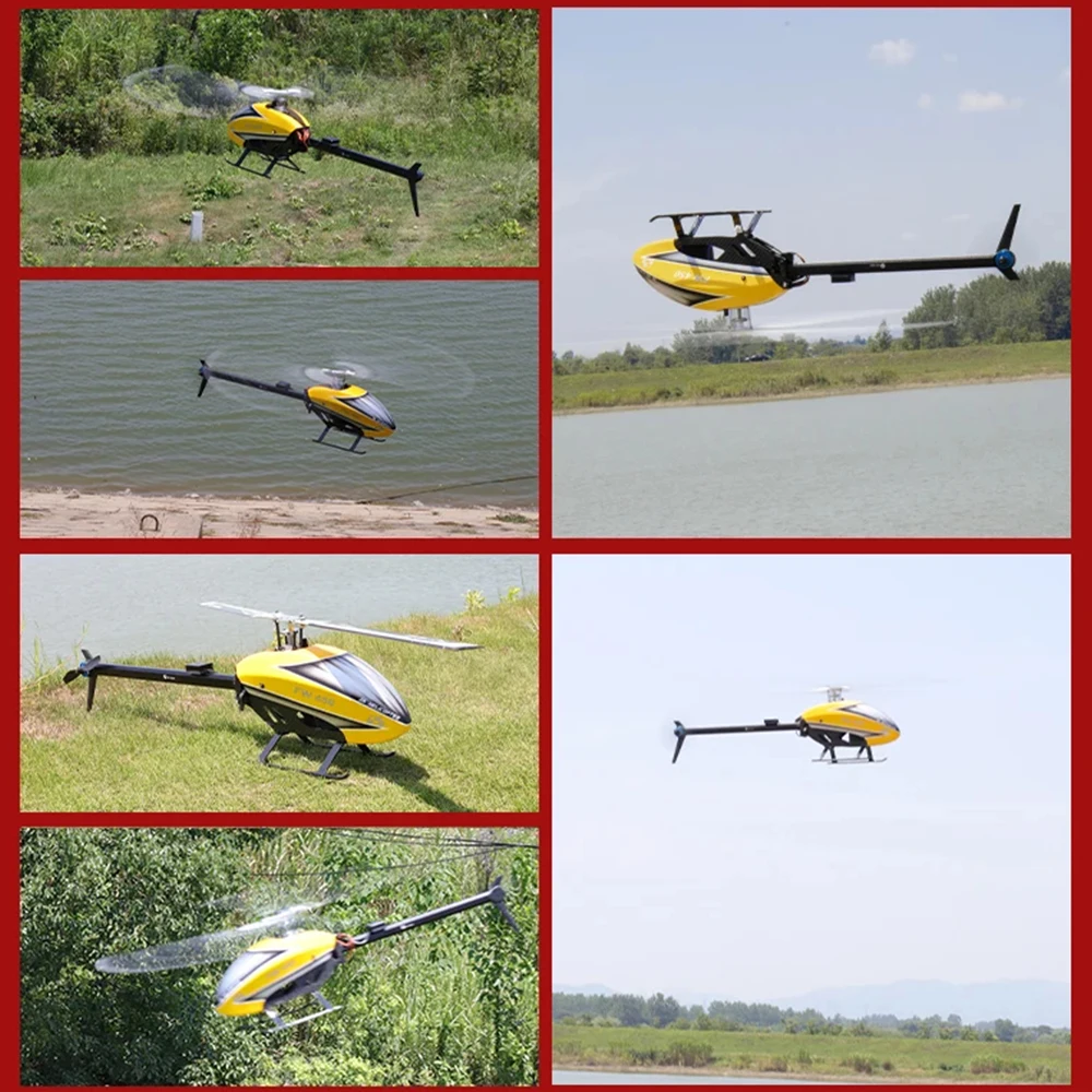 FLYWING FW450 V2.5 6CH RC 헬리콥터, FW450L FBL 자이로 헬리콥터, H1-GPS 비행 컨트롤러, RTF 브러시리스 모터, h1 rtr 헬리콥터