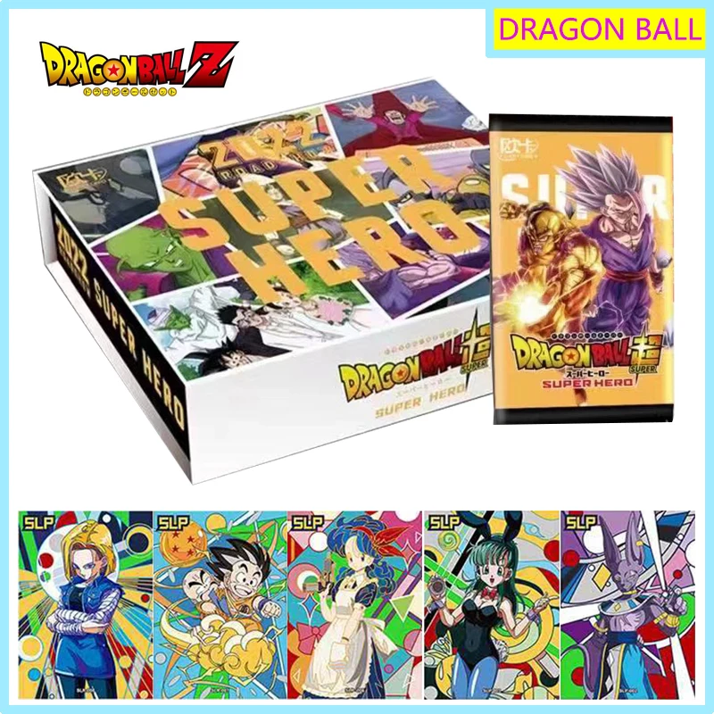 

Dragon Ball Original Collection Cards Box Anime Character Son Goku Rare Limited Peripheral Playing Card Children Birthday Gifts