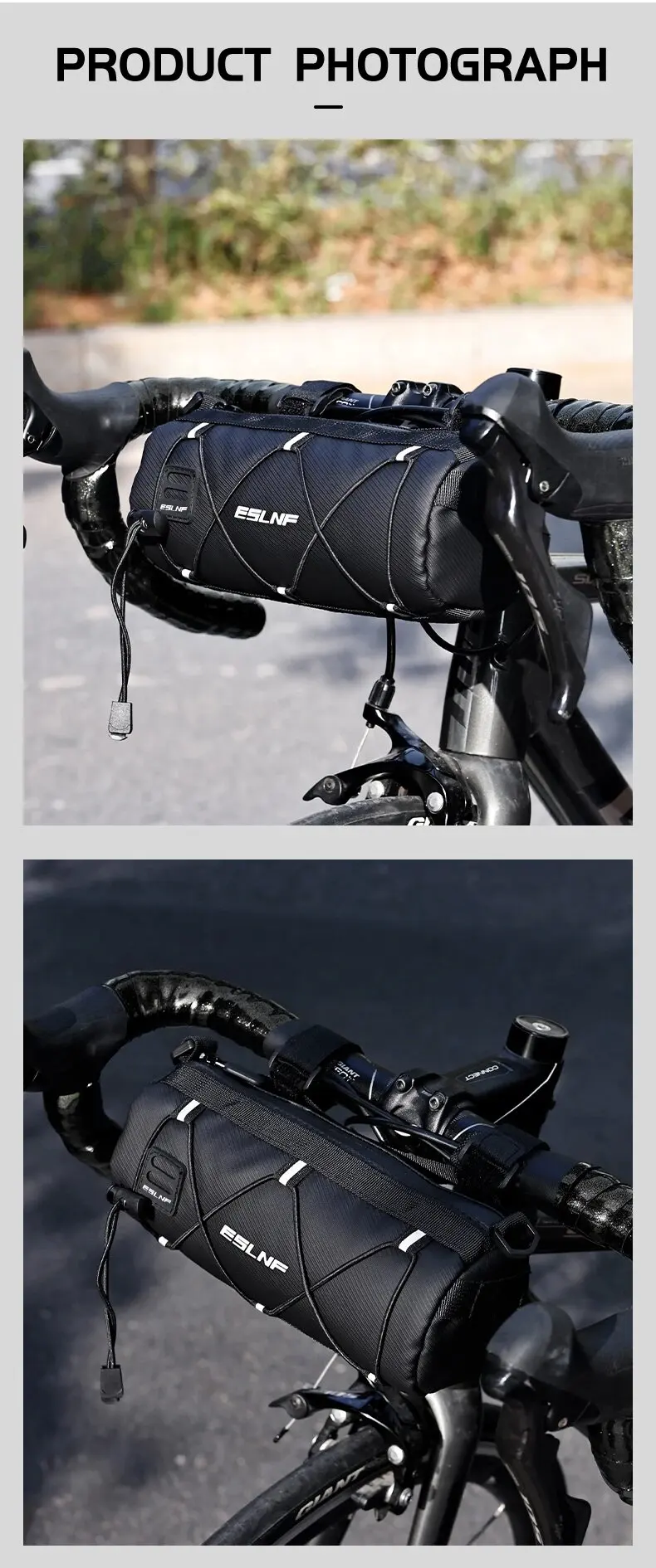 Wasserdichte Straße Fahrrad Lenker Tasche Multifunktionale MTB Vorne Rohr Tasche Tragbare Rahmen Pannier Outdoor Schulter Tasche – Detail 13
