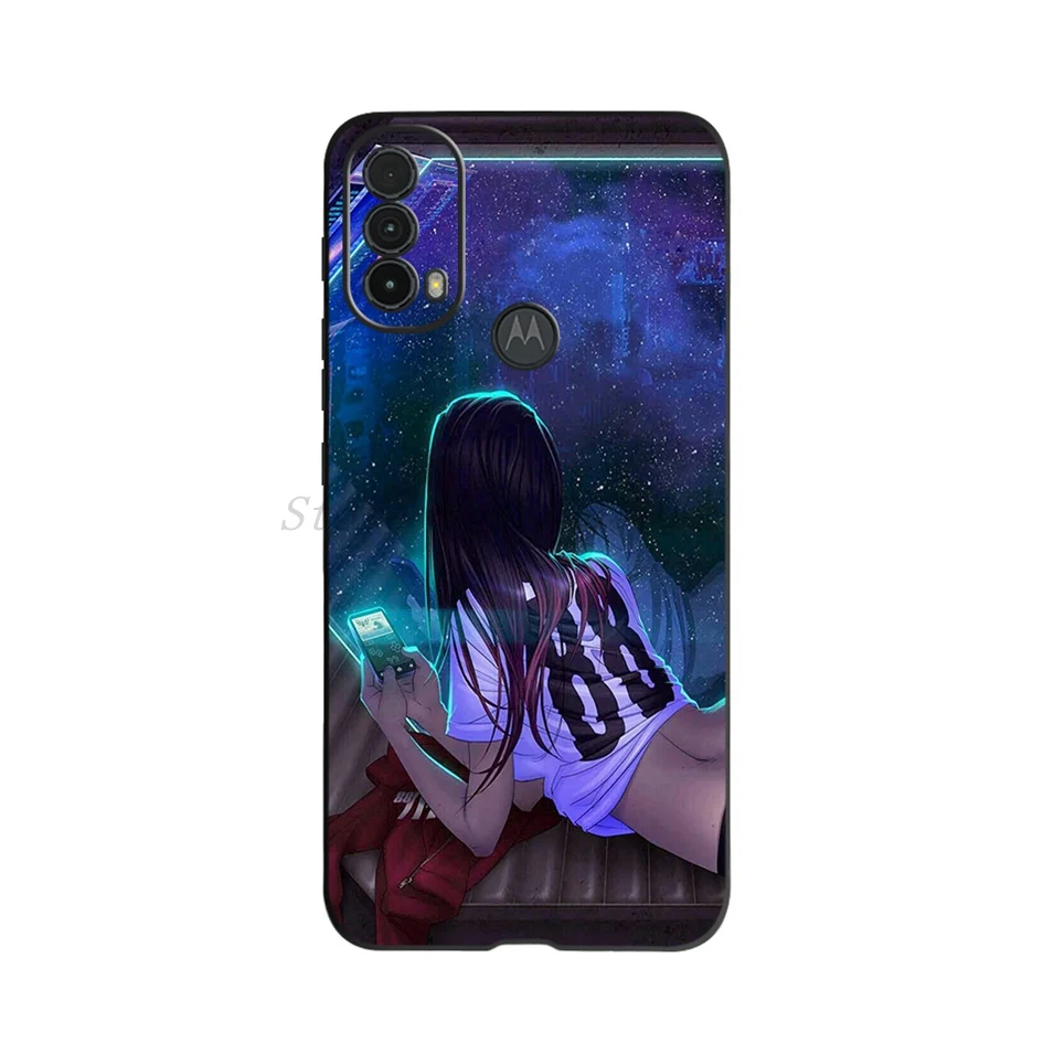 Black Silicone Shockproof Phone Case - Soft Protective Cover