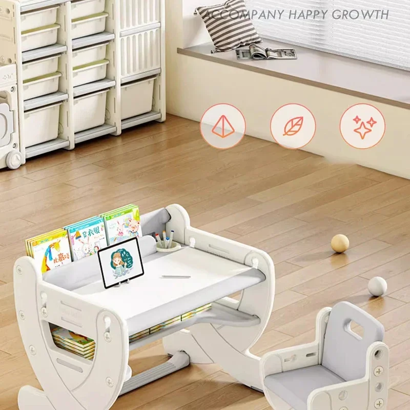 Kids Table Children Desk Chair Elementary Furniture Classroom Children's Study Small School Tables Child Set Room Childrens