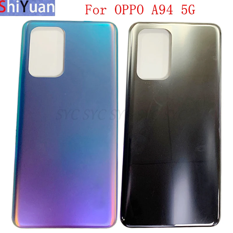 

Задняя крышка батарейного отсека для OPPO A94, задняя крышка с логотипом, запасные части для ремонта
