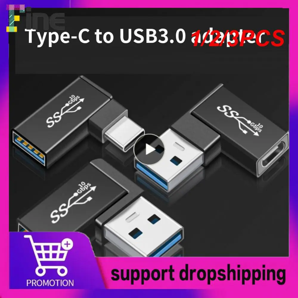 

1/2/3PCS Data Transfer Otg Adapter Sturdy High Speed Transmission Convenient Adapter Durable Reliable Converter Fast Charging