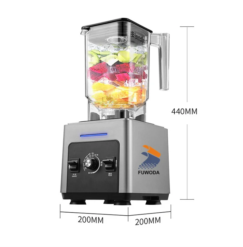 Description Picture 6 of item110V 220V Professional Electric Multi-functional Ice Smoothie Crusher Fruit Mixer Juice Blender Slush Machine