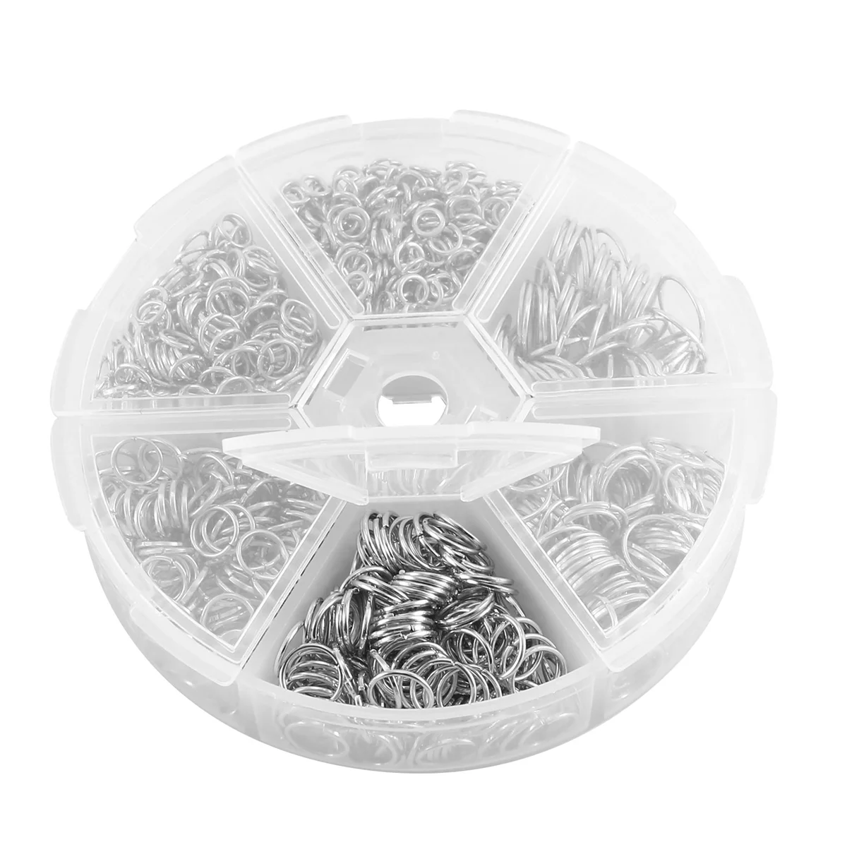 

1390 шт., металлические соединительные кольца для ювелирных изделий