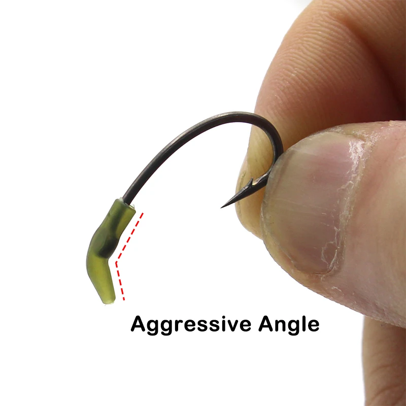 Amagogo 30 Pezzi Allineatori Per Amo Da Pesca Alla Carpa – Manicotti In Gomma Per Terminali – Accessori Per Pesca In Acqua Dolce