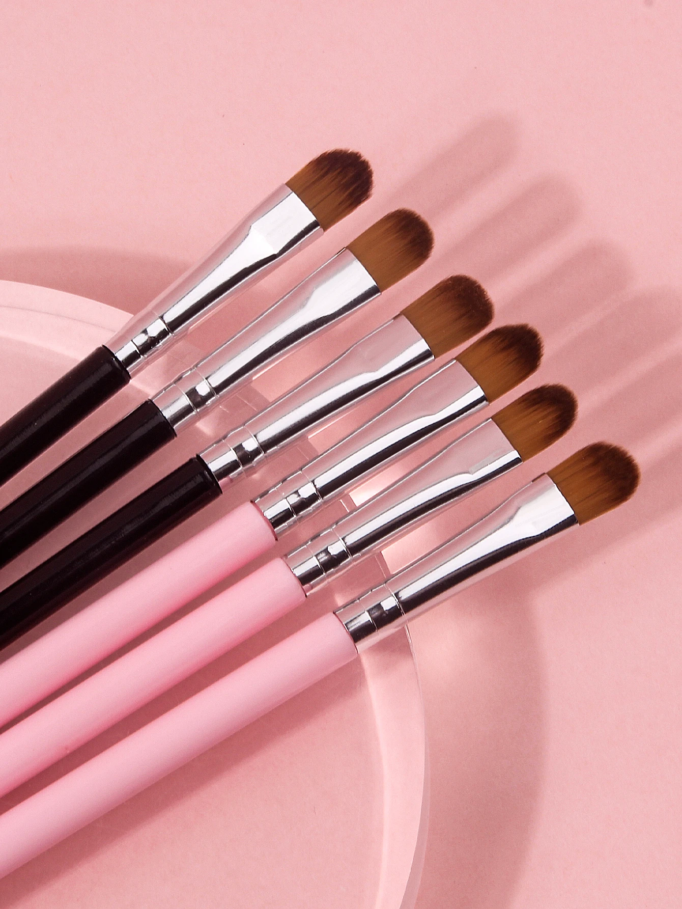 6PCS Multifunctional Eyeshadow Brush Set, Precision Detailing Concealer Blending Shading Brushes for Makeup & Nail Art Tools 4