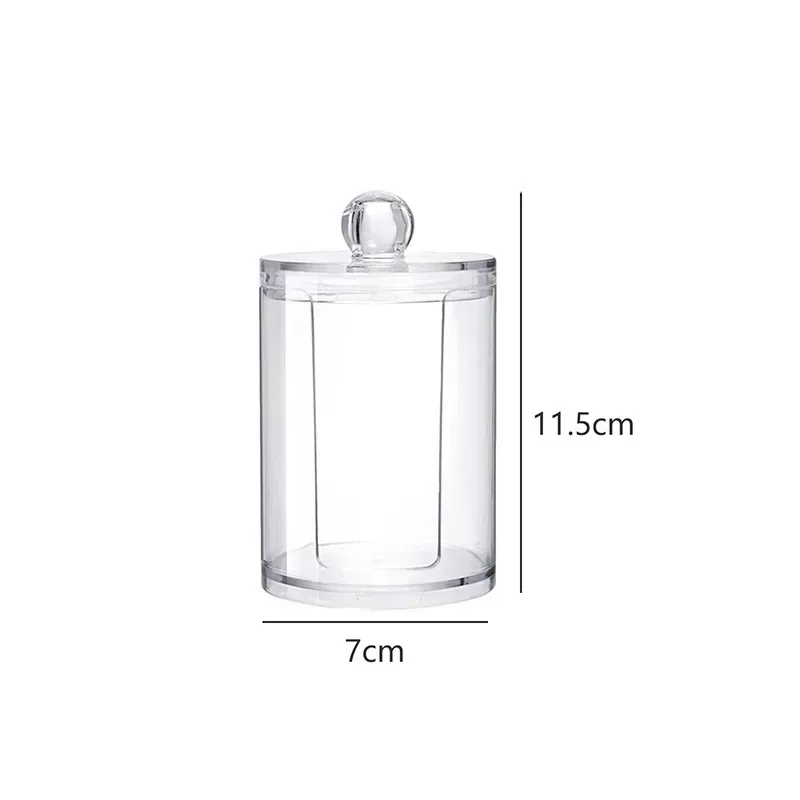 Cotton Swab Storage Box Makeup Jewelry Organizer