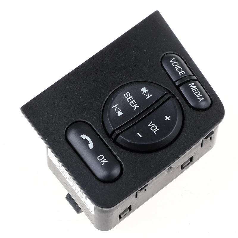 Steering Wheel Volume Seek Voice Media Switch Button 8L2T-9E740-CAW 8L2T9E740CAW BL2T-9E740-CAW For Ford Expedition 2009-2014