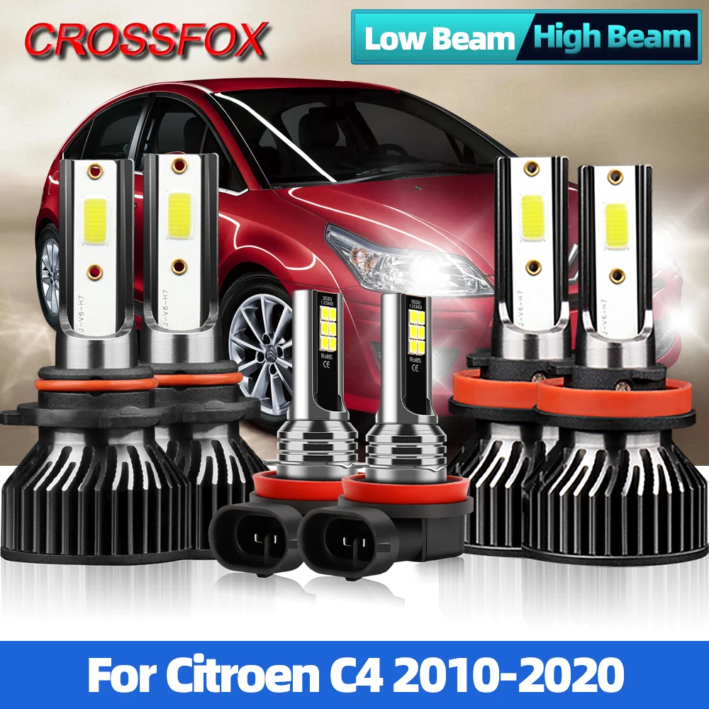 12000LM 6000K H1 H7 Headlamps Bulb Kit Car Headlight Bulb Auto Fog