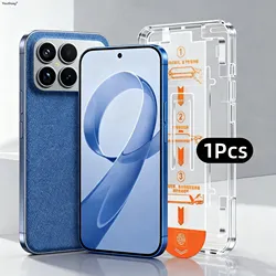 Premium Tempered Glass Screen Protector with Oleophobic Coating and Easy Installation - Poco F8 Ultra (1Pcs)