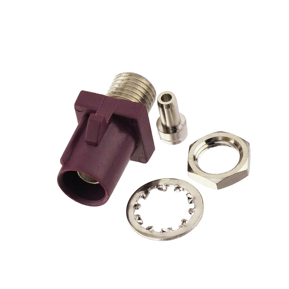 Violet RF Coaxial Connector for Car GSM Cellular Phone