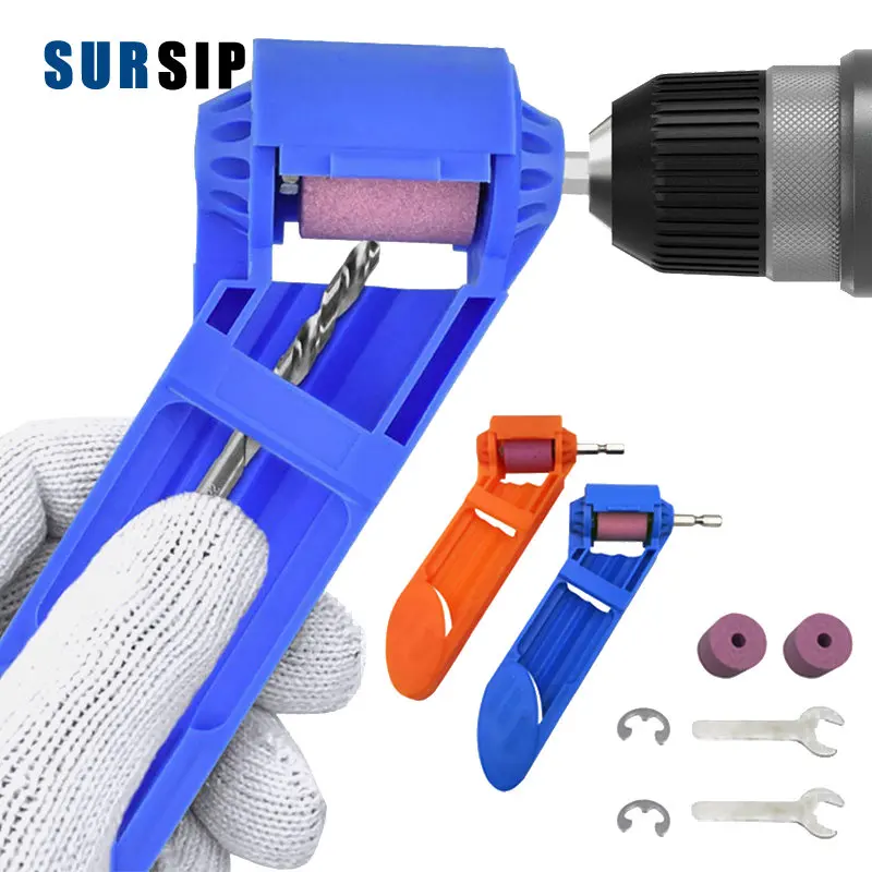

Portable Drill Bit Sharpener 1 Set Corundum Grinding Wheel Bit Tool Twist Drill Bit Sharpening Machine
