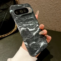 Carbon Fiber Kevlar Waves Magnetic Magsafe - Compatible Frosted Case Cover - Google Pixel 8 Pro (F5)