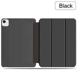 Premium Soft Synthetic Faux Leather Case with Automatic Wake/Sleep Function - Business Style in Solid Color - Pro 11 2018 - 2022 (Black)
