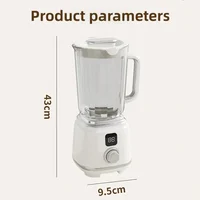 TINSOL Extracteur de jus multifonctionnel, mixeur domestique, 10 lames, extracteur de jus multifonctionnel, broyeur de glace, rendement élevé en jus, outil de cuisine 6