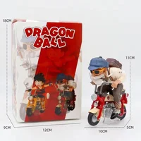 ⁦مجسم "ماستر روشي وغوكو" على الدراجة النارية من أنمي دراغون بول زد | Epic Dragon Ball Z Master Roshi & Goku Motorcycle Anime Figure⁩ - الصورة ⁦5⁩