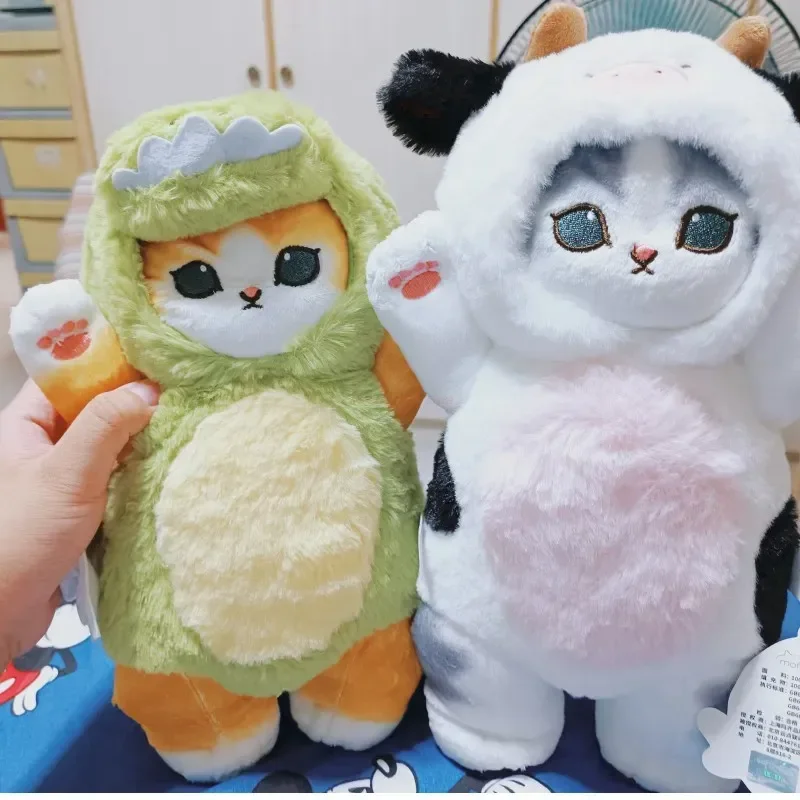 

Original Mofusand Kawaii Cos Cat Plushies 30/50cm Cosplay Animals Dinosaur Cow Bear Cute Plush Doll Gift